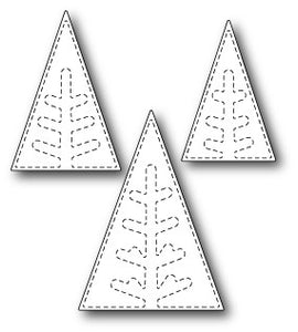 Poppystamps - Stitched Pine Trees