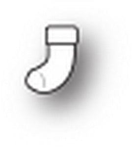 Poppystamps - Tiny Sock (NEW)