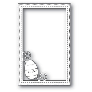 Poppystamps - Decorated Egg Stitched Frame