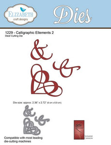 Elizabeth Craft Design - Calligraphic Elements 2