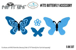 Elizabeth Craft Design - Butterfly Accesory Die