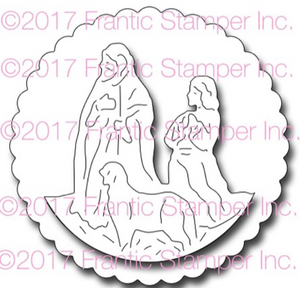 Frantic Stamper - Framed Shepherds