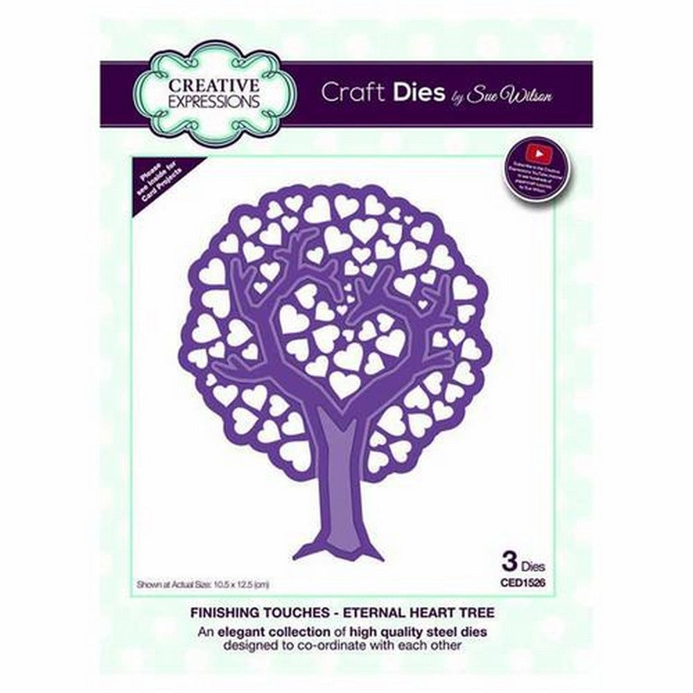 Sue Wilson Designs - Finishing Touches Collection - Eternal Heart Tree