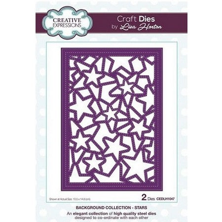 Creative Expressions - Background Collection Stars Craft Die