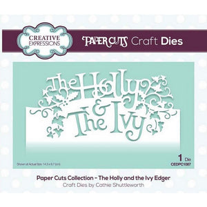 Creative Expressions - Paper Cuts Collection - The Holly & The Ivy