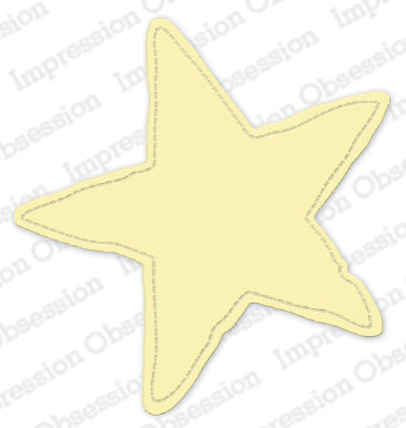 Impression Obsession - Dies - Primitive Stitched Star
