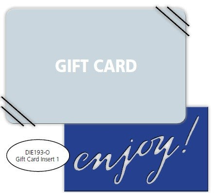 Impression Obsession - Gift Card Insert 1