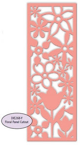 Impression Obsession - Floral Panel Cutout