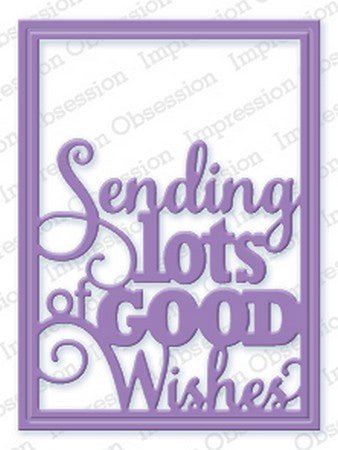 Impression Obsession - Good Wishes Block