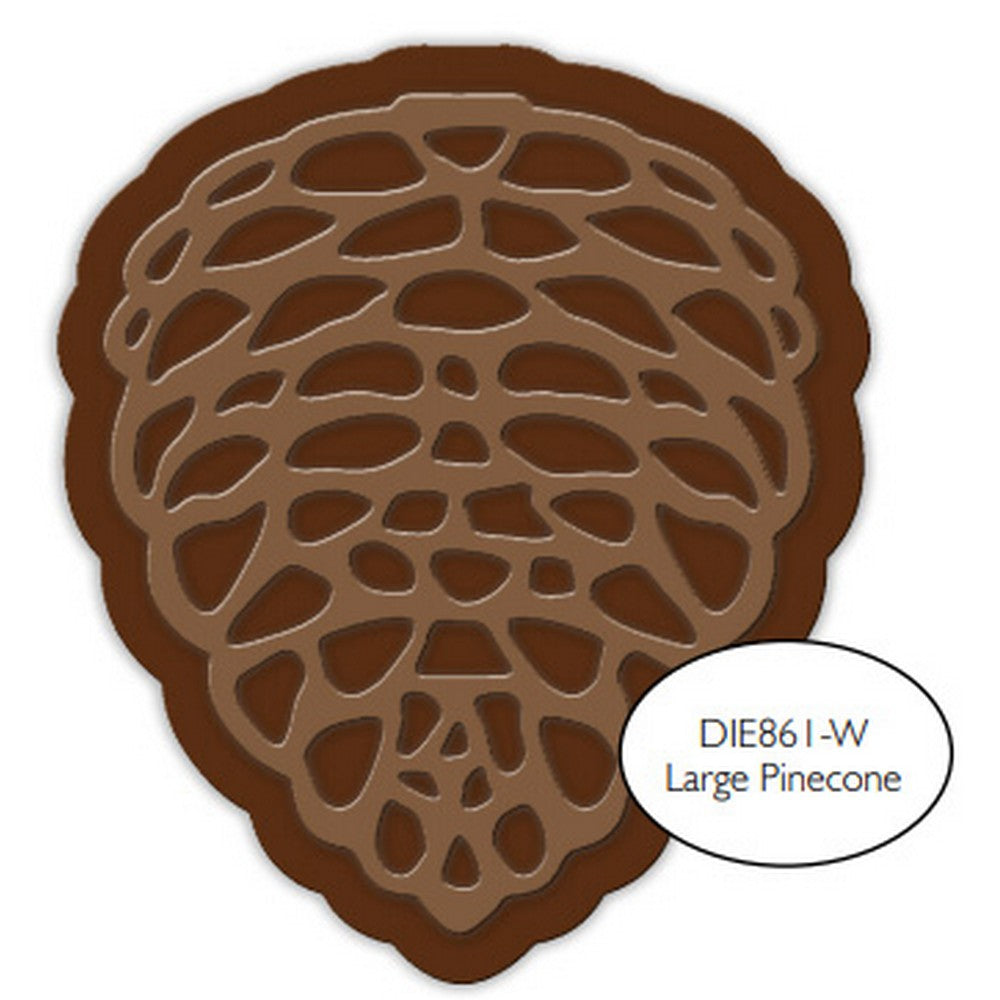 Impression Obsession - Dies - Large Pinecone