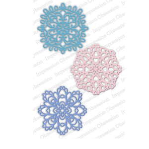 Impression Obsession - Dies - Winter Doilies