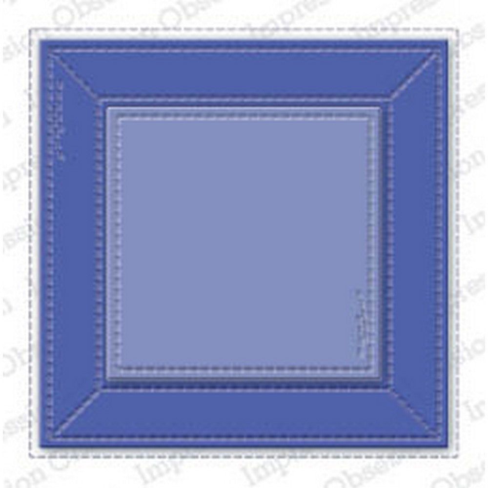 Impression Obsession - Dies - Stitched Square Frame