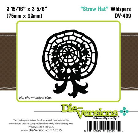 Die-Versions - Whispers - Straw Hat