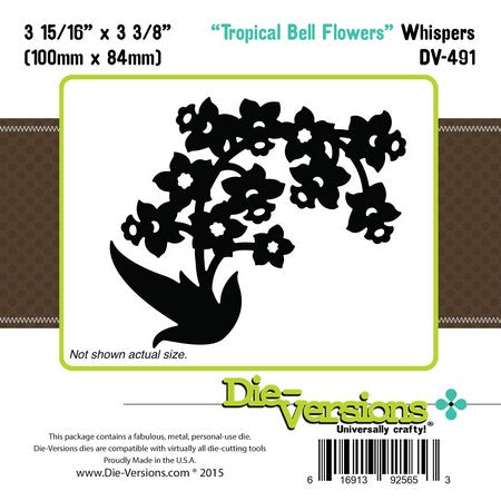 Die-Versions - Whispers - Tropical Bell Flowers