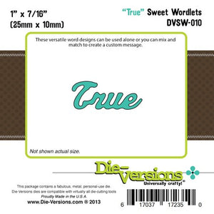 Die-Versions - Sweet Wordlets - True