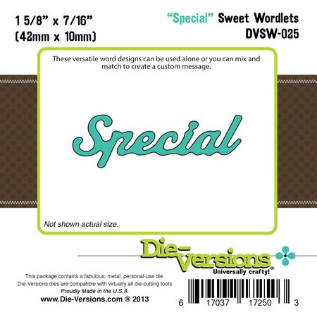 Die-Versions - Sweet Wordlets - Special