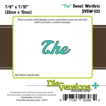 Die-Versions - Sweet Wordlets - The