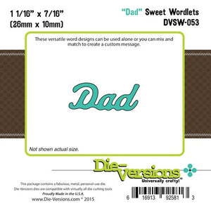 Die-Versions - Sweet Wordlets - Dad