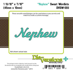 Die-Versions - Sweet Wordlets - Nephew