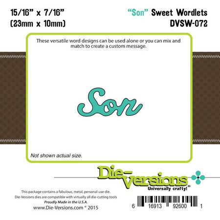 Die-Versions - Sweet Wordlets - Son