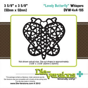 Die-Versions - Whispers - Lovely Butterfly