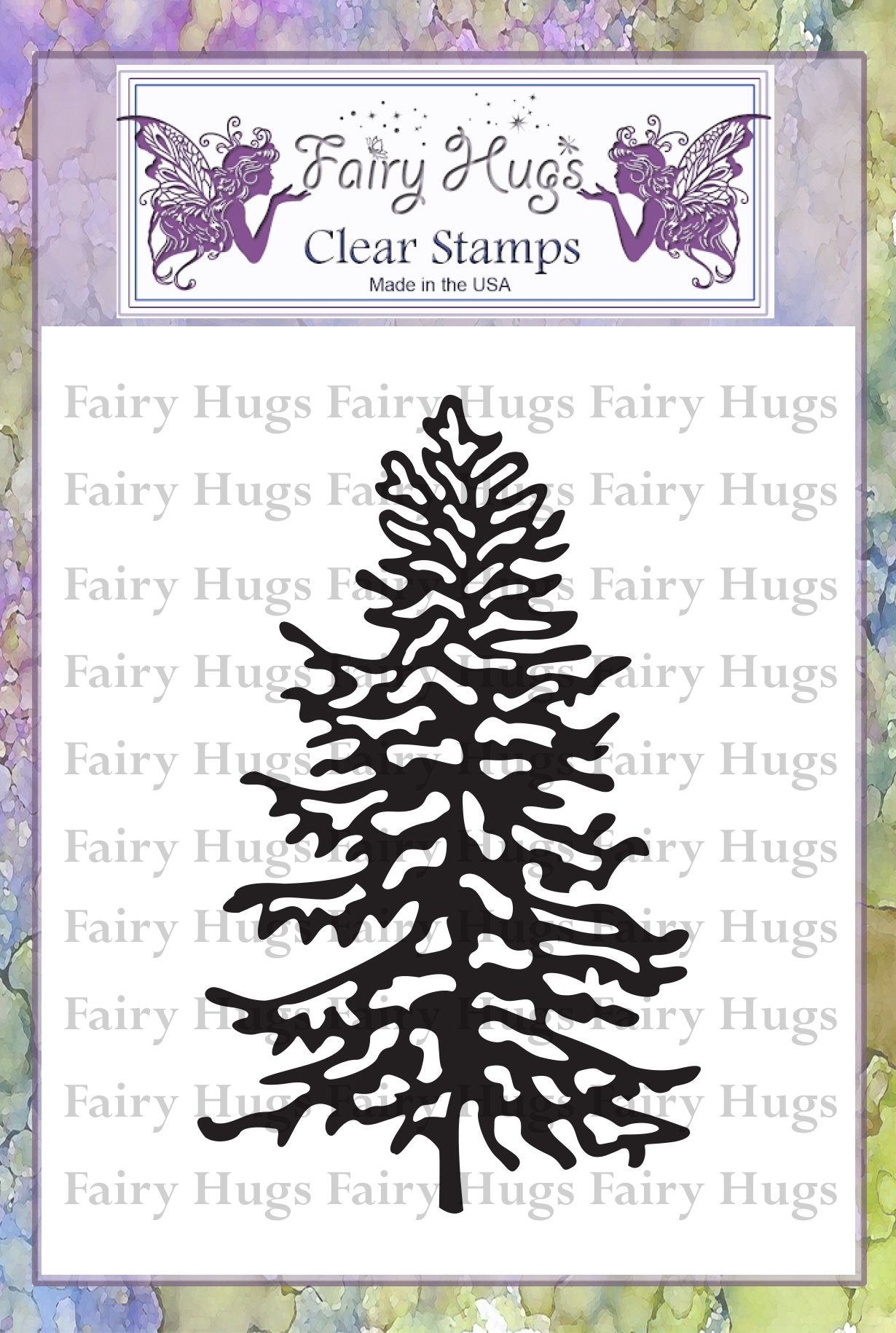 Fairy Hugs Stamps - Snowy Fir