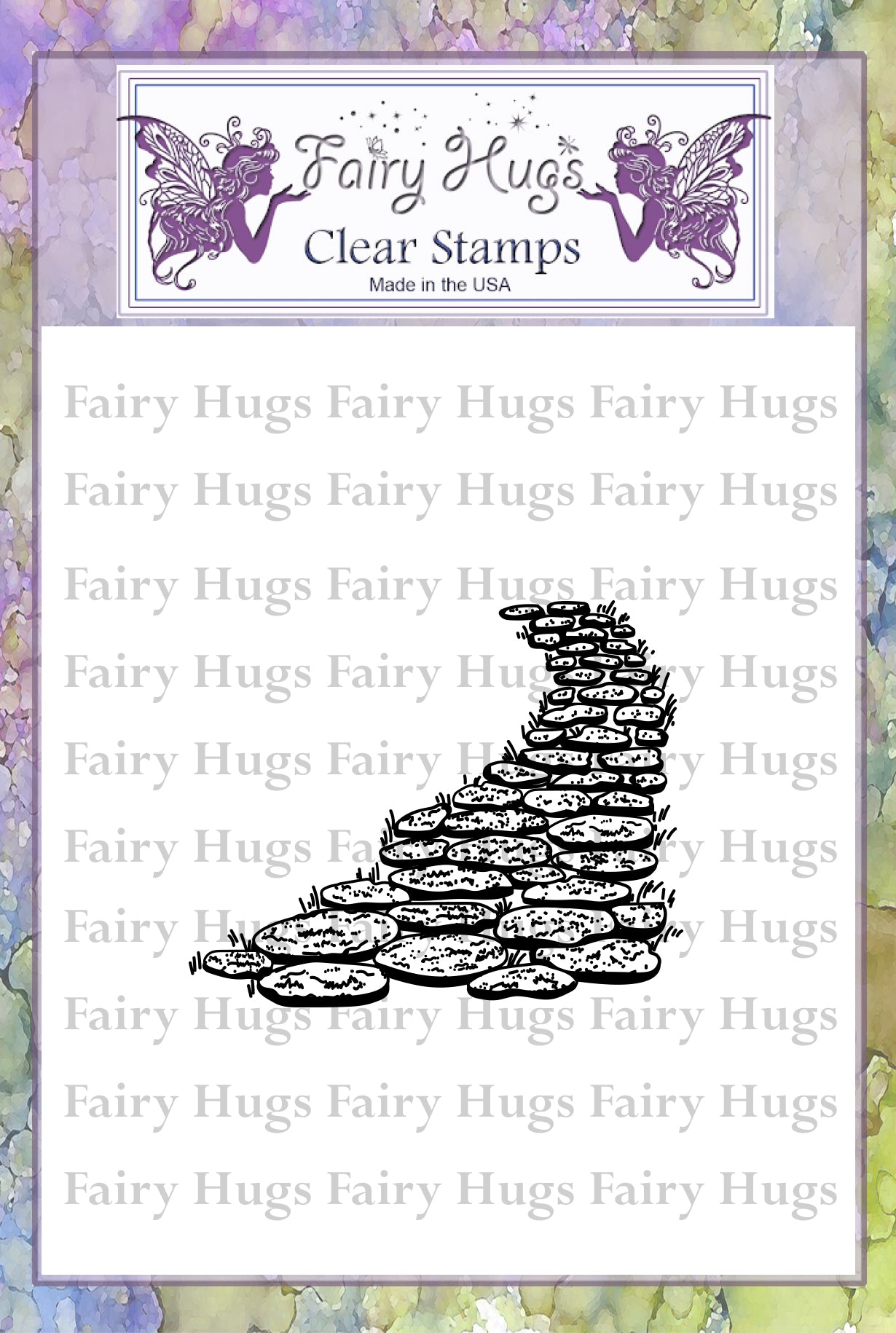 Fairy Hugs Stamps - Stone Walkway