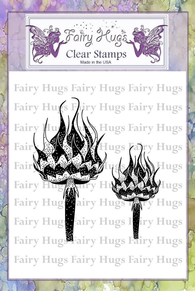 Fairy Hugs Stamps - Chess Mushrooms