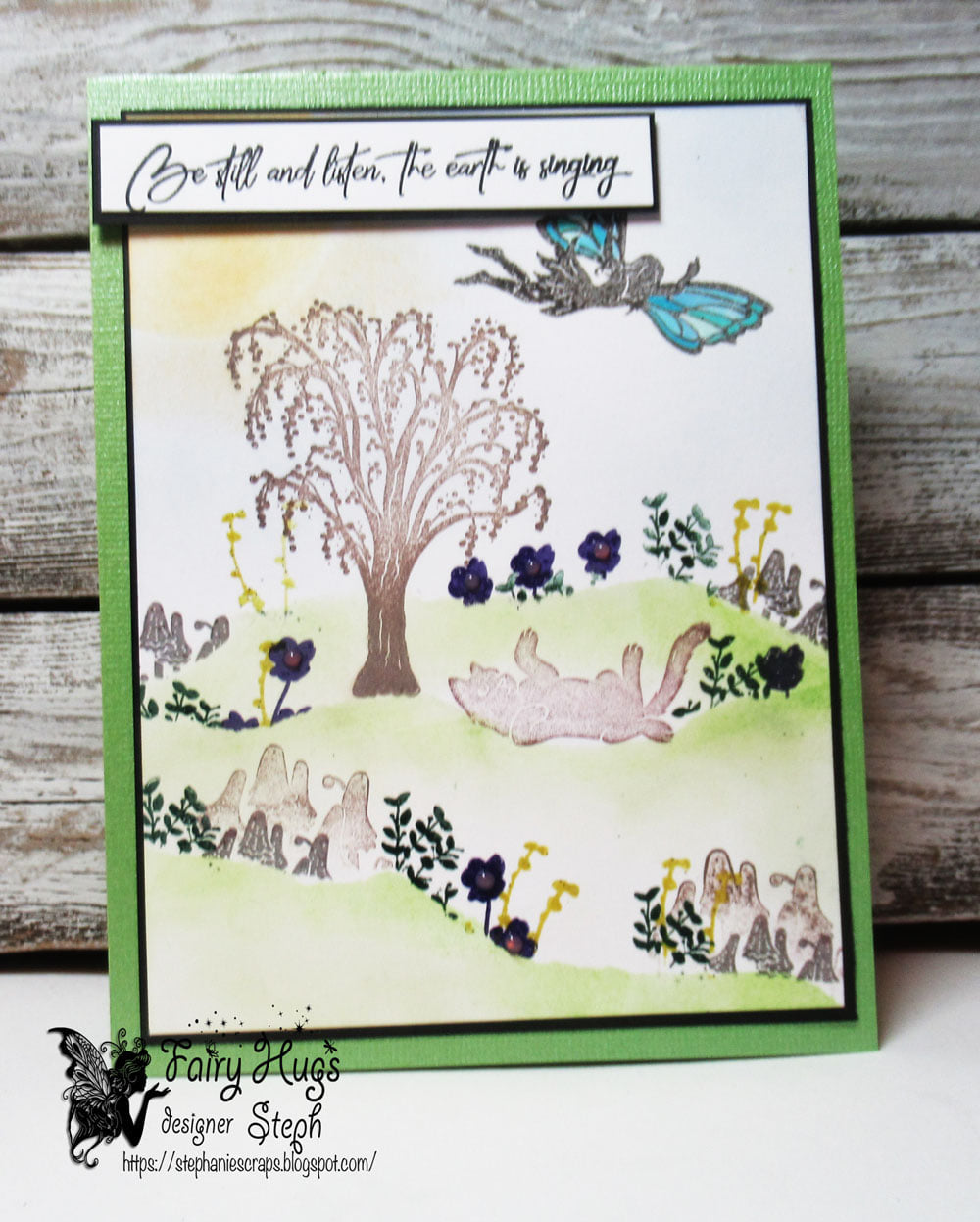 Fairy Hugs Stamps - Mini Weeping Tree