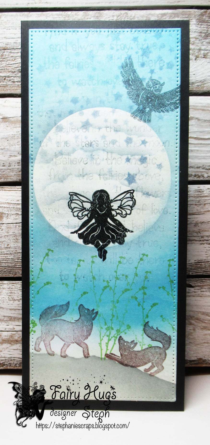 Fairy Hugs Stamps - Iris