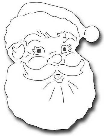 Frantic Stamper - Jolly Santa Face