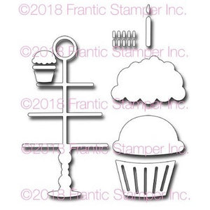 Frantic Stamper - Cupcakes