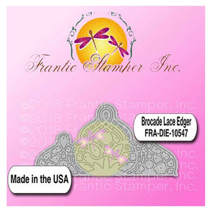 Frantic Stamper - Brocade Lace Edger