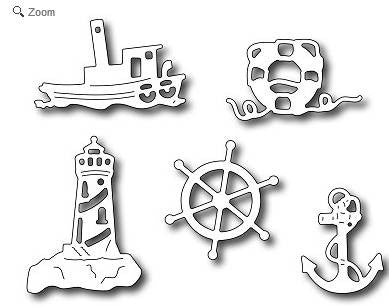 Frantic Stamper - Nautical Icons