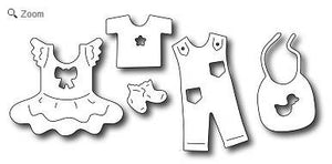 Frantic Stamper - Baby Clothes Icons