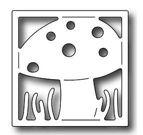Frantic Stamper - Square Vignette Mushroom Insert