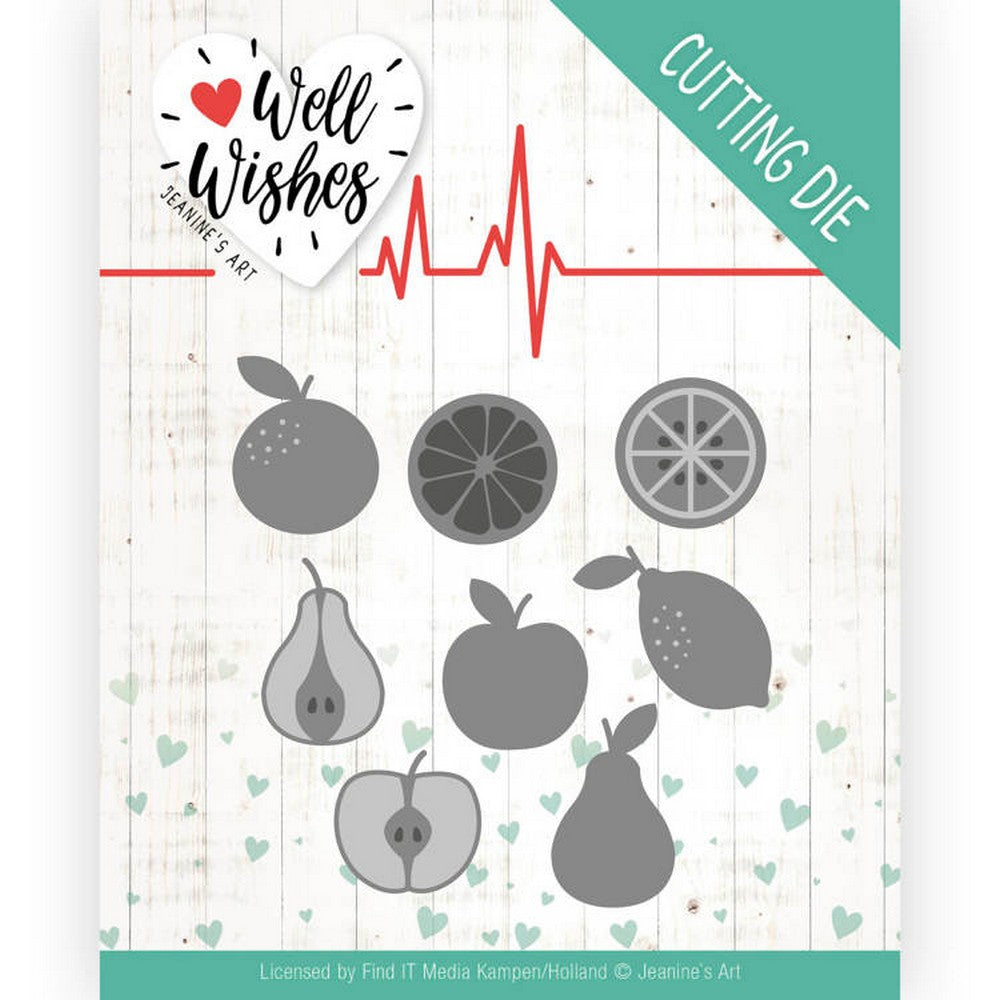 Jeanine's Art - Dies - Well Wishes - Fruits