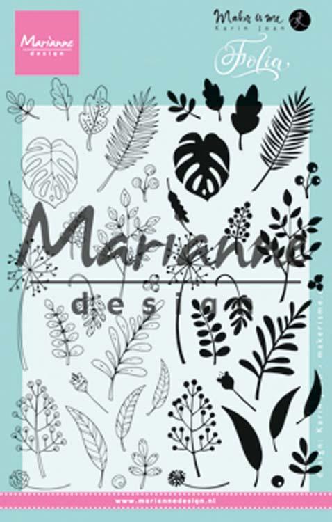 Marianne Design - Clear Stamps - Folia