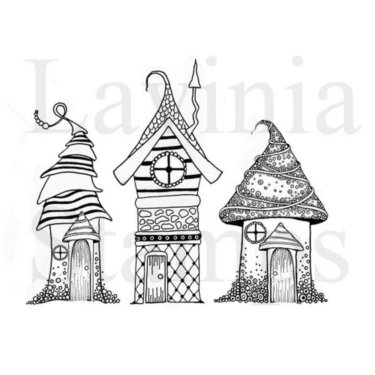 Lavinia Stamps - Zen Houses (LAV326)