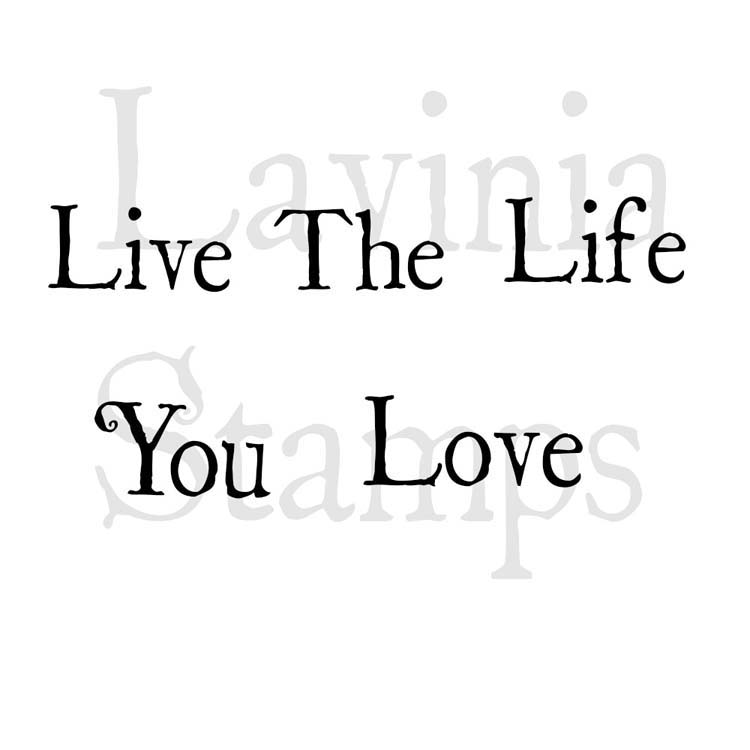 Lavinia Stamps - Live The Life (LAV410)