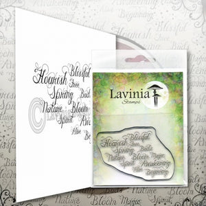 Lavinia Stamp - Words Of Spring (ships late Feb)