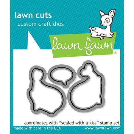 Lawn Fawn - Sealed With A Kiss Dies