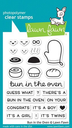 Lawn Fawn - Bun In The Oven Stamps