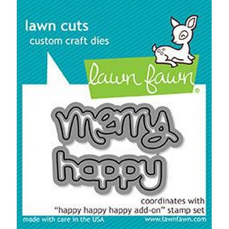 Lawn Fawn - Happy_Happy_Happy Add-On Dies