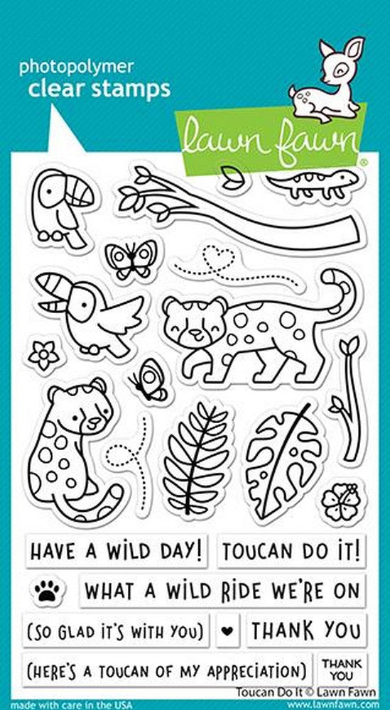 Lawn Fawn - Toucan Do It  Stamps