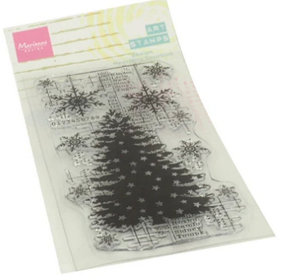 Marianne Design - Clear Stamps - Christmas Tree