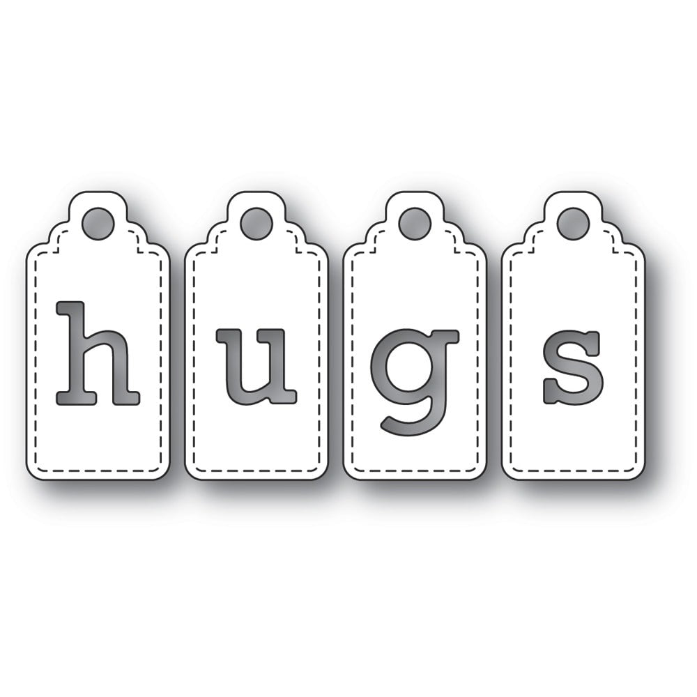 Poppystamps - Dies - Hugs Tags