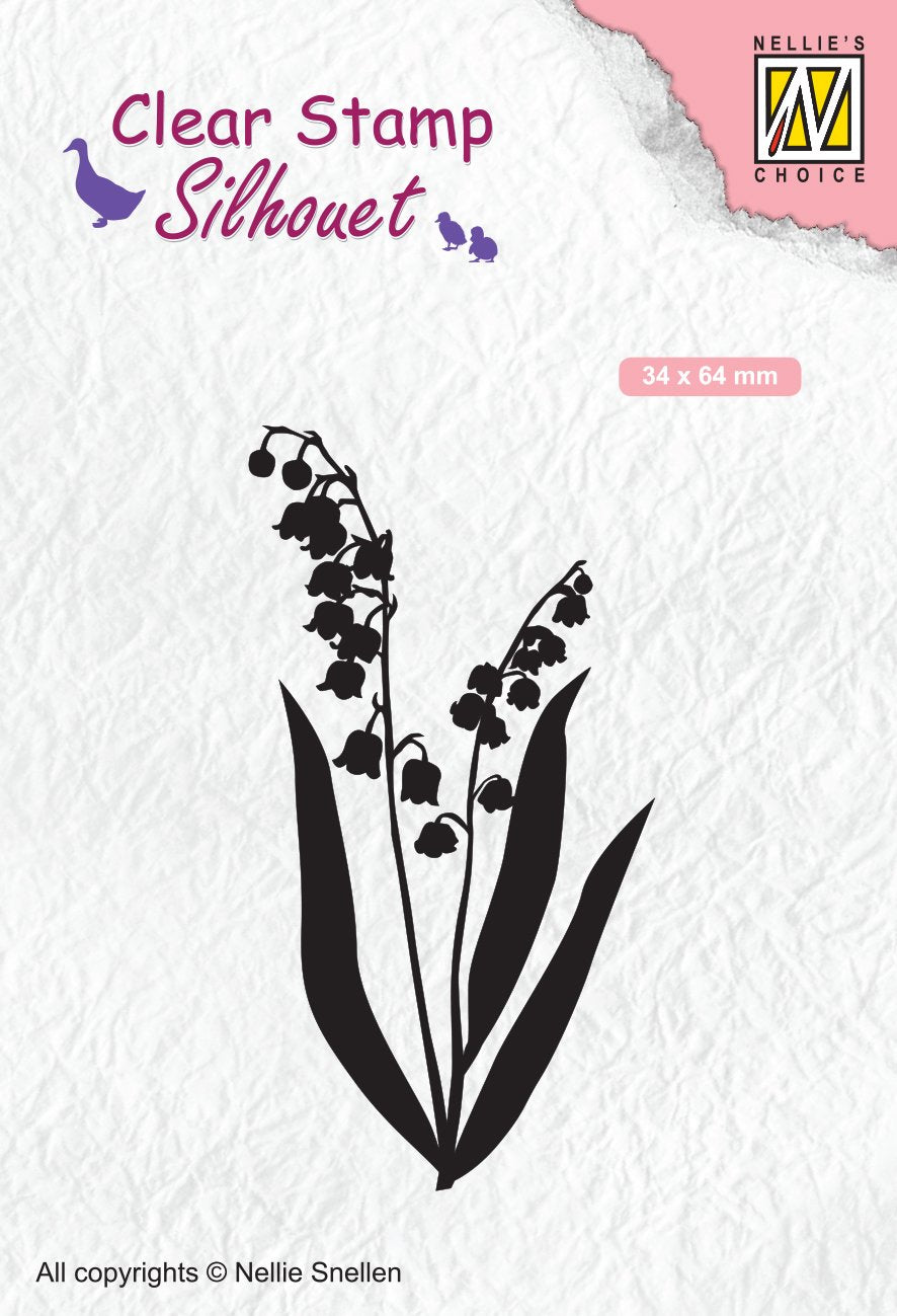 Nellie's Choice - Clear Stamp - Lily of The Valley