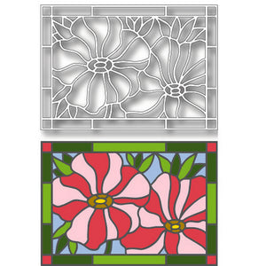 Tutti Designs - Poppies Stained Glass