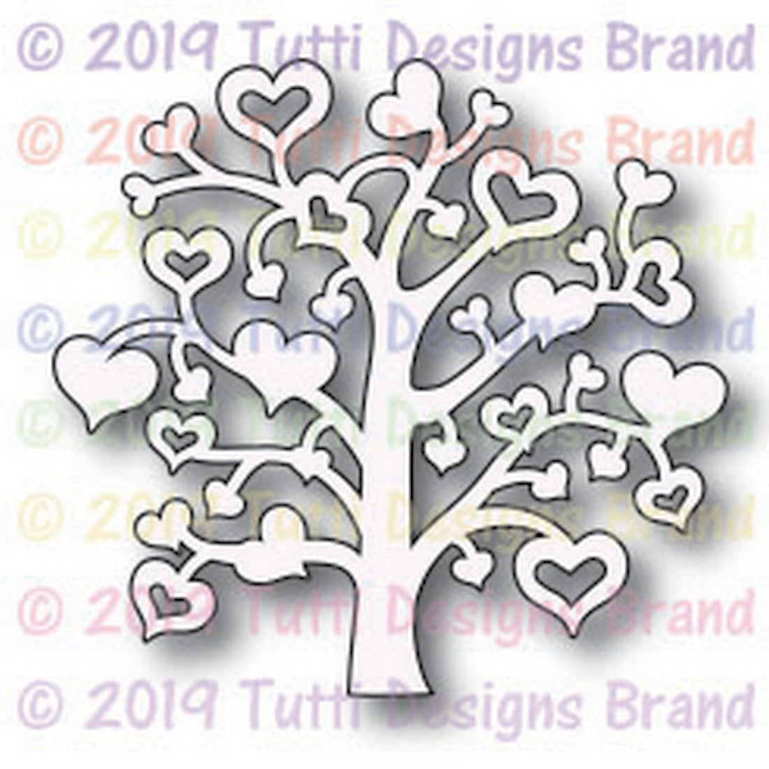 Tutti Designs - Hanging Heart Tree